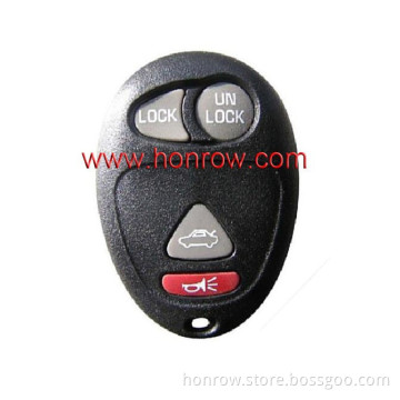Buick 3+1 Button Remote Key Shell ,Buick REGAL car key blank,replacement car case